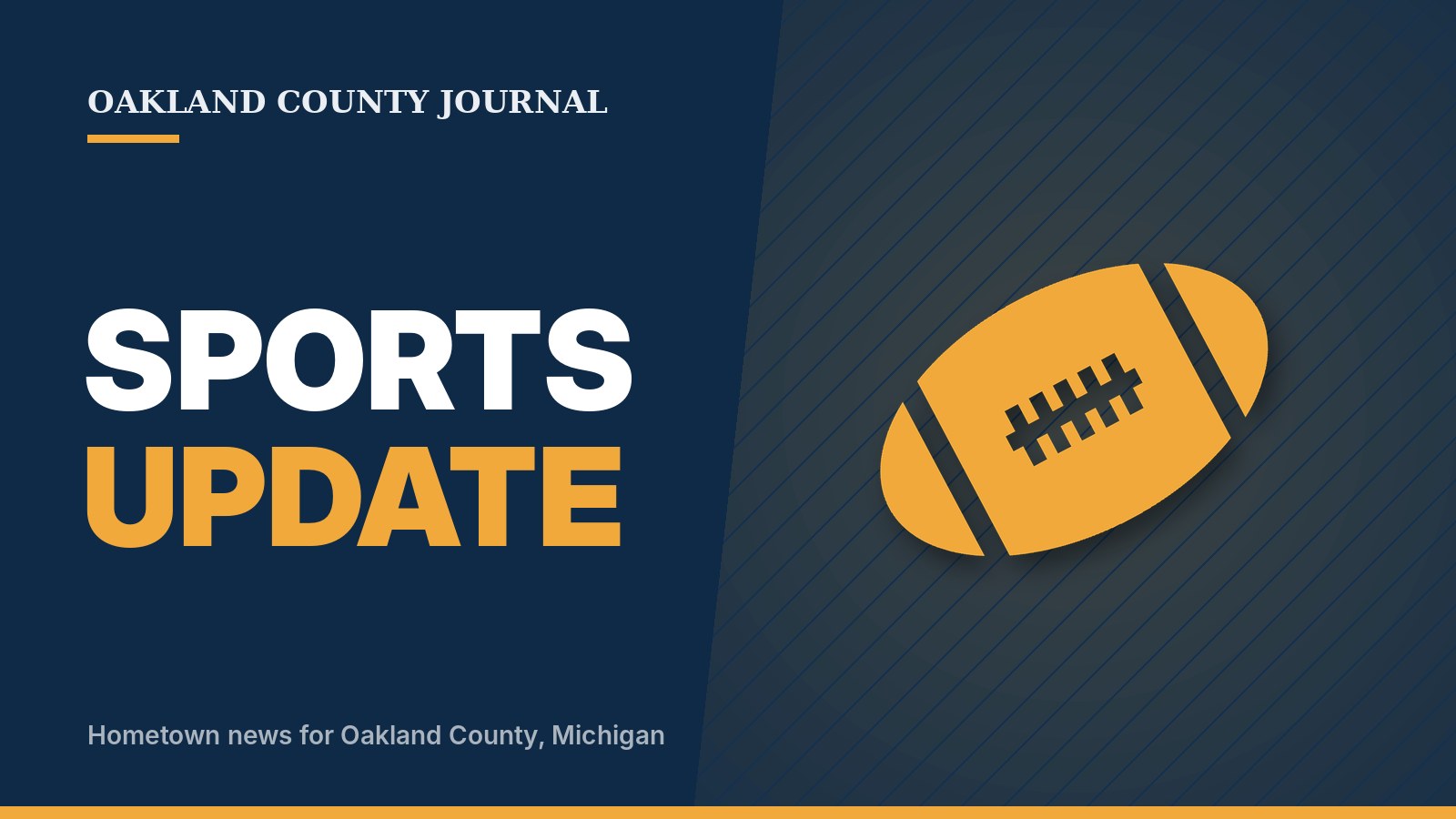 Oakland County Journal Sports Update graphic